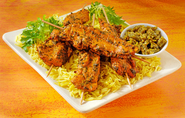 CHICKEN TIKKA MASALA STICKS