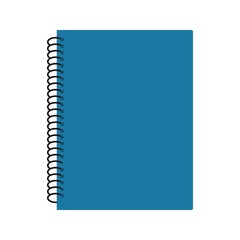 Spiral Notebook Education Flat Icon