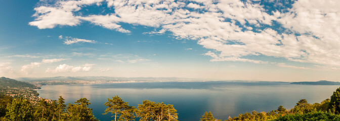 Adriatic Sea Istria Croatia. Panorama