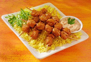ORIENTAL CHICKEN SATAY