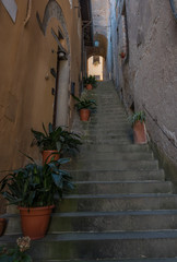 Fototapeta na wymiar Barga, little village in Tuscany
