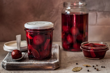 Pickled Plums