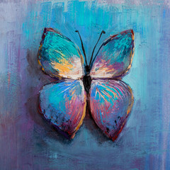 abstract painting butterfly - 232090839