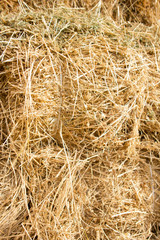 background of straw