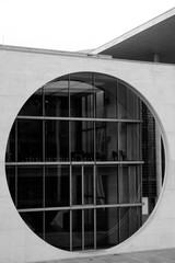 Modern Windows in Black and White