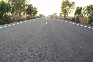 Obraz premium road asphalt