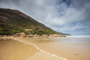 Beautiful Norman beach in Wilsons promontory national park, victoria, Australia