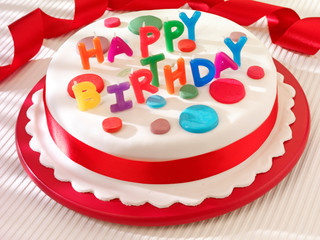 HAPPY BIRTHDAY CAKE