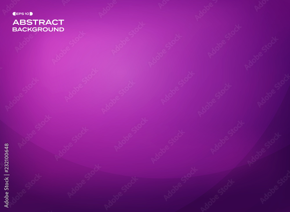 Poster abstract of gradient violet background with copy space.