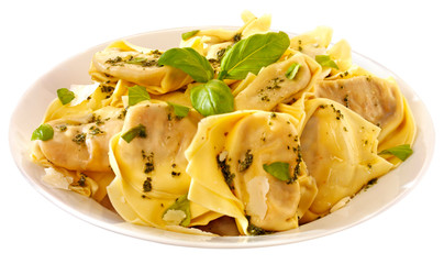 BOWL OF TORTELLINI CUT OUT