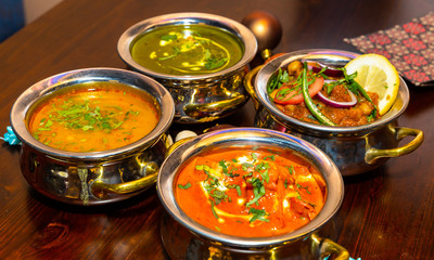 Indian Meal. Indian food	