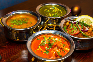Indian Meal. Indian food	