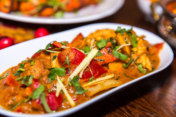 Indian Chicken Jalfrezi Curry