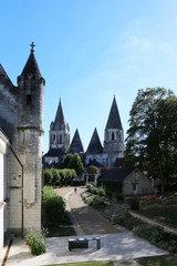 Château de Loches, castle, france, Loire valley, church, Saint Ours, architecture, building, medieval, religion, ancient, history,