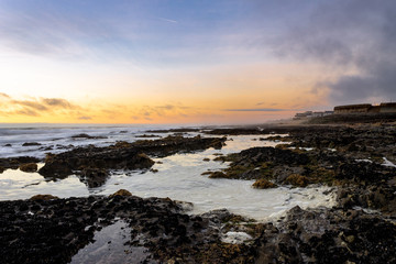 Fototapeta na wymiar Seascape at Sunset