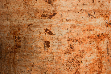 Beautiful rust texture as metal plate background