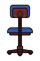 office chair isolated icon