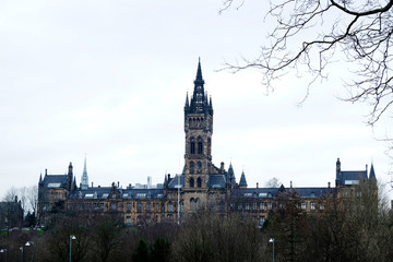 Fototapeta na wymiar University of Glasgow