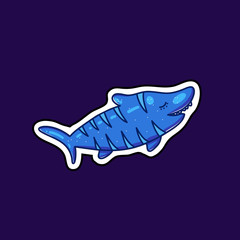 Sea animal illustration