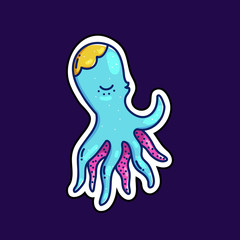 Sea animal illustration