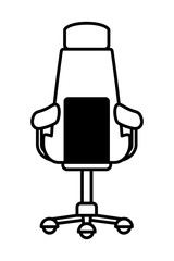 office chair isolated icon