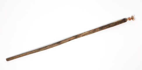 magic staff on a white background