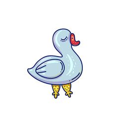 sea bird illustration.