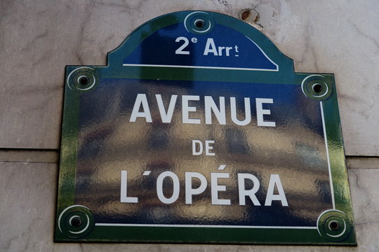 Avenue de l'opéra