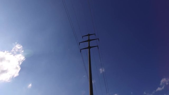 Schweiz Strommast