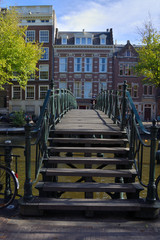 Obraz premium Stairs on the bridge