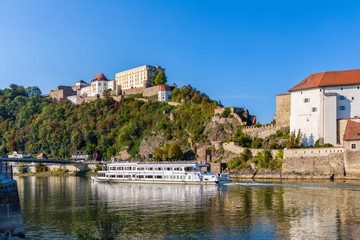 Fototapeta na wymiar The City of Passau in bavaria