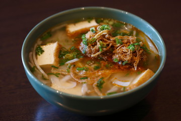 Vietnamese noodle spicy 