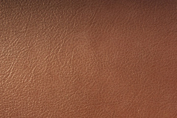 Close up of brown leather background or texture