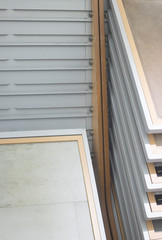 Obraz premium Kitchen bathroom tiles display