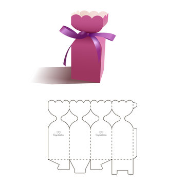 Retail Box with Blueprint Template