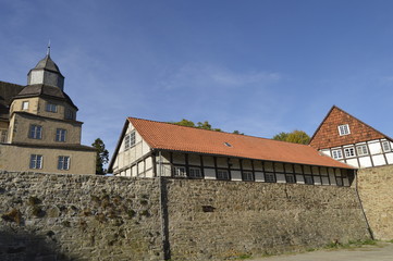 Fototapeta premium castle in district of lippe