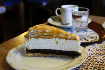 Friesentorte Sahnetorte im Café