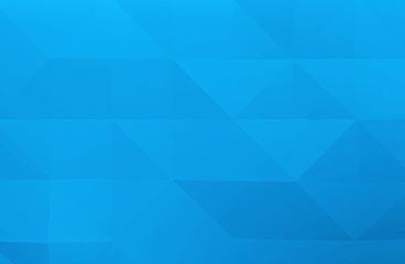 Abstract blue digital low poly pattern 3 d