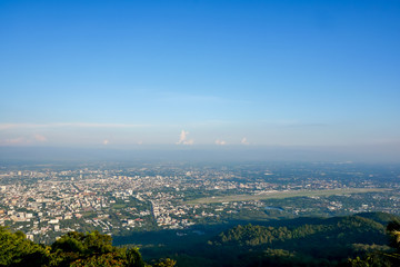 Fototapeta na wymiar Cityscape .Chiang Mai Thailand is both a natural and cultural destination in Asia