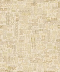 pattern of elements of egyptian patterns, for wallpaper
