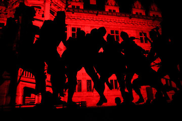 Illumination of Castle of Blois