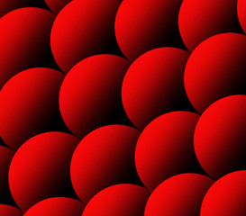 Fish scales illustration. Red carp scales pattern. Abstract animal background. Squama texture. Abstract background.