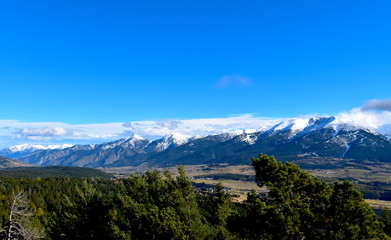 Fototapeta premium Neige sur les Pyrénées