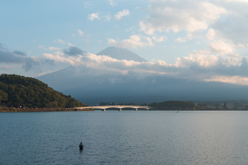 Fuji Kawaguckiko Lake Landscape