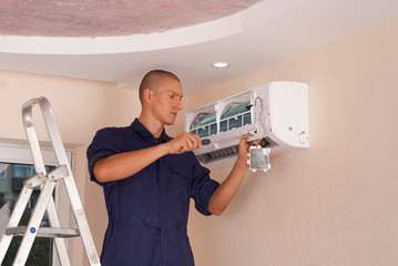 installation and repair of air conditioner