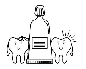 dental care cartoon