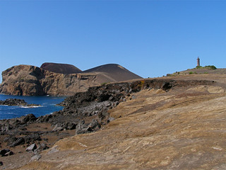 Azoren. The landscape of west Faial