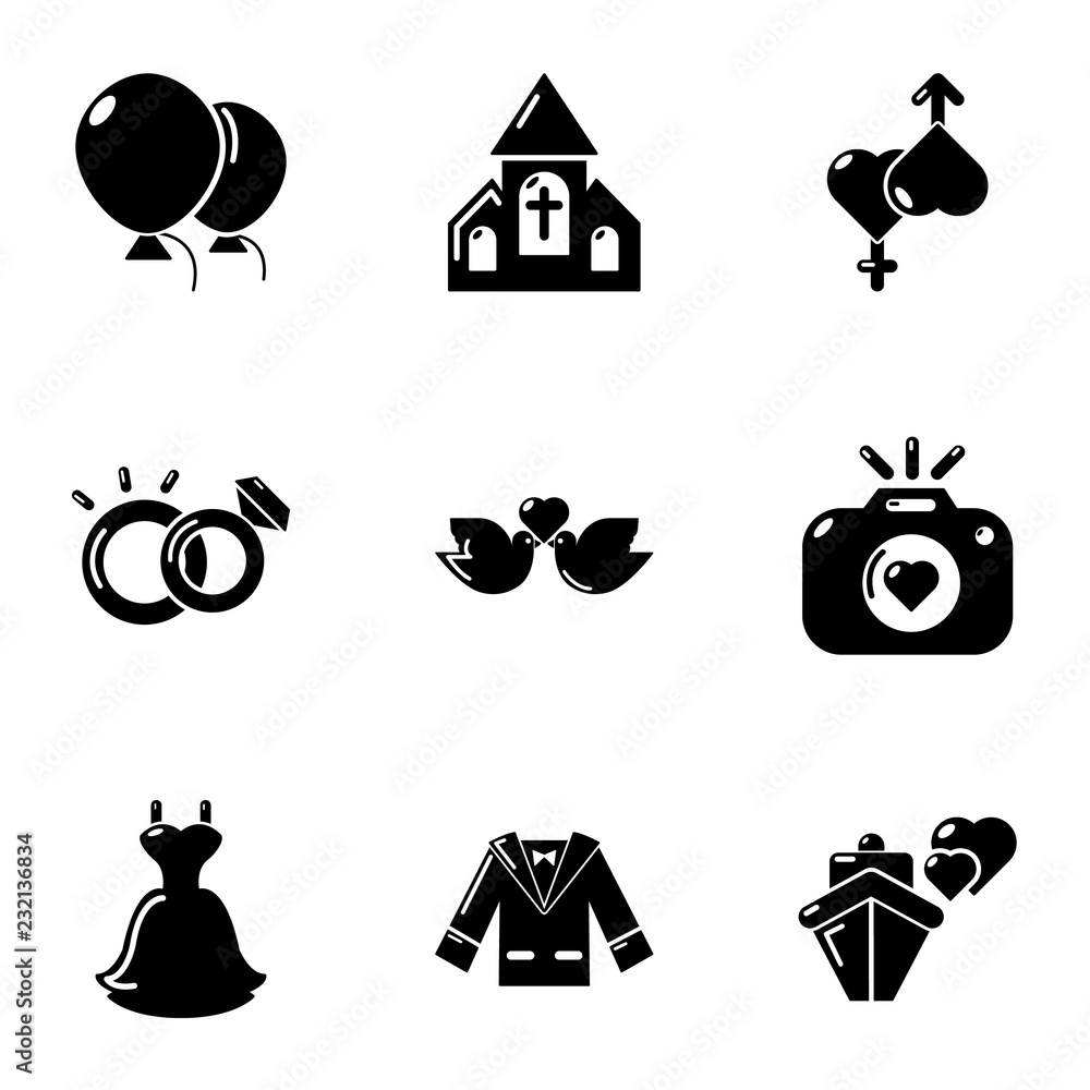 Poster celebrate the rest icons set. simple set of 9 celebrate the rest vector icons for web isolated on wh