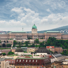 Fototapeta na wymiar Budapest Royal Castle. Hungary.