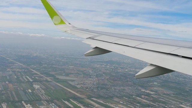 Departure from Bangkok airport